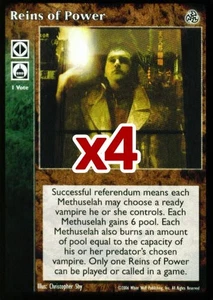 Lot von 4 Karten: Reins of Power [Drittes Set] - VTES Karte - Bild 1 von 2