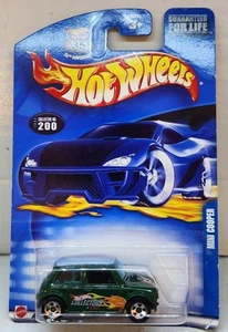 Hot Wheels Mini Cooper Collector #200 HW 35th Anniversary Card/2002/Malaysia - Picture 1 of 3