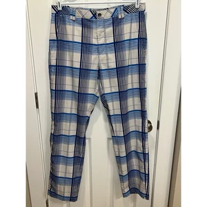 OGIO Golfhose kariert vorne flach feuchtigkeitsableitend leicht 36x32 - Bild 1 von 6