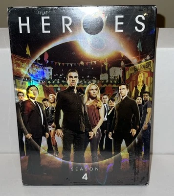 Heroes: Complete Season 4 (DVD, 2010, 5-Disc Set) Brand New Factory Sealed - Image 1 of 4