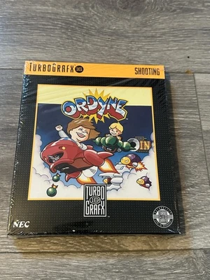 Vintage Ordyne TurboGrafx-16 HuCard Shooting NEC Made USA Namco - Image 1 of 3