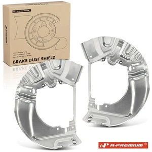 A-Premium 2Pcs Brake Dust Shield Front Left & Right for BMW 525i 04-07 528i 535i - Imagen 1 de 9