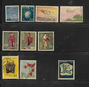 54 Used Japan Stamps - Picture 1 of 2