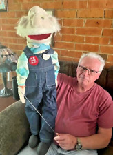 36" Vintage Full Body , Grampa, Ventriloquist Style Puppet