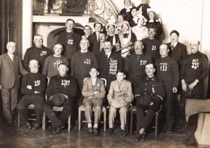 Paris Sea Heroes at La Sorbonne Sea Rescuers ? Old Meurisse Photo 1931 - Picture 1 of 4