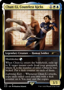 Chun Li, Countless Kicks - Secret Lair Street Fighter - SLD 432 - EN - NM - MTG - Picture 1 of 1