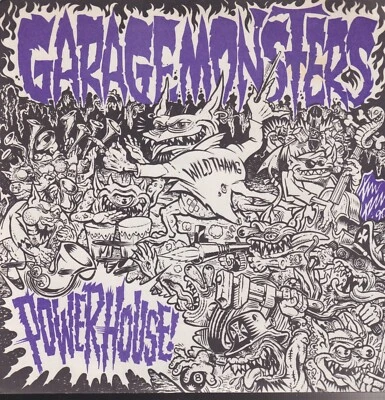 garage monsters power house 7" on sided etched sftri - Image 1 of 2