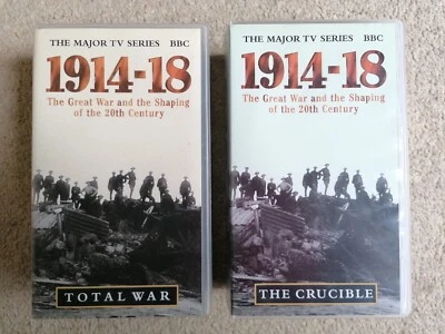 1914-18  The Great War and the Shaping of the 20th Century -  VHS 4 Tape Box Set - Image 1 of 4