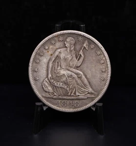 1848-O Seated Liberty Half Dollar (113PID) - Picture 1 of 2