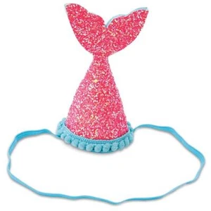 Mud Pie Mermaid Tail Mini Party Hat - Picture 1 of 4