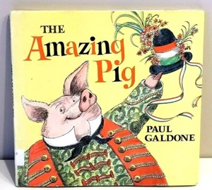 Vintage Book The Amazing Pig Hardcover Illustrated Children's Book 1981 - Imagen 1 de 11