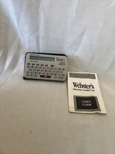 Franklin Webster's Spelling Corrector NCS-100 Vintage 1997 Excellent Condition - Picture 1 of 4