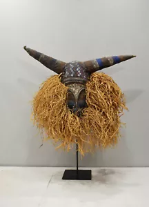 Máscara Africana Yaka Máscara de Iniciación - Imagen 1 de 4