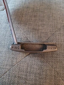 Rare RH PING BOX 1345 SCOTTSDALE CUSHIN PUTTER 35.50 INCH Great Shape 1960s - Picture 1 of 10