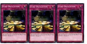 Yugioh - 3x Echooszillation - Common - 1. Auflage - SECE-DE079 - Near Mint - Bild 1 von 1