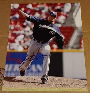 KAMERON LOE Milwaukee Brewers SIGNED AUTOGRAPHED 8x10 Photo COA BASEBALL MLB - Picture 1 of 1