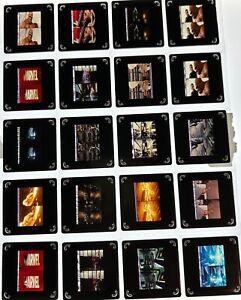 Lot de 20 diapositives originales 35 mm film/promotionnel pour les quatre fantastiques - Marvel