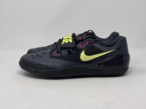 Nike Zoom Rotational 6 Track And Field Shoes Anthracite Fierce Pink Size 10 - Picture 1 of 5