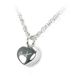 Colgante de moda de acero inoxidable en forma de corazón Shuzi - Imagen 1 de 1