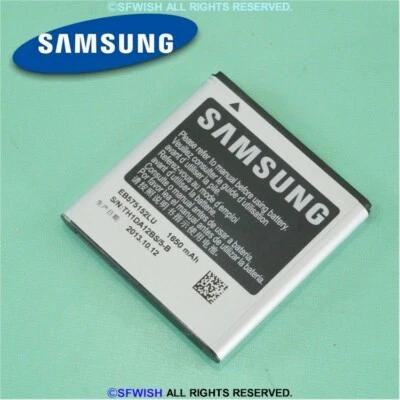NUEVA BATERÍA ORIGINAL/GENUINA SAMSUNG EB575152LU 1650mAh Li-ion ++¡ENVÍO GRATUITO! Foto 1 de 4