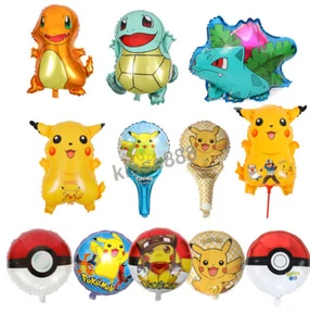 Pokemon Family Pikachu Helium Foil Balloons for Kids Adults Theme Party Decor - Picture 1 of 15