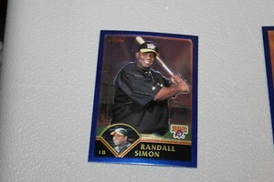 2003 TOPPS CHROME UPDATE BASEBALL CARDS Complete Finish Fill Your List Set Pick