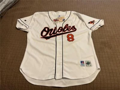 Camiseta Russell Athletic Baltimore Orioles Cal Ripken Jr autêntica tamanho 52 AUTO - Imagem 1 de 4