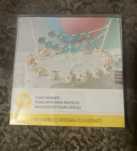 Happy Birthday Cake Banner - Picture 1 of 2