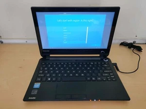 TOSHIBA SATELLITE NETBOOK LAPTOP NB10T-A CELERON N2820 2.13GHz 4GB RAM Win 10 - Picture 1 of 17