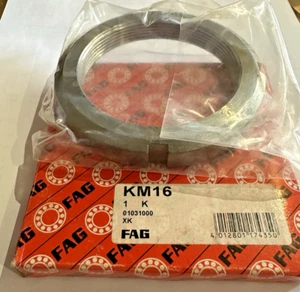 Tuerca de bloqueo FAG KM16 M80x2 - Imagen 1 de 1