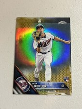 2016 Topps Chrome Gold Refractor /50 Max Kepler #138 Rookie RC Card