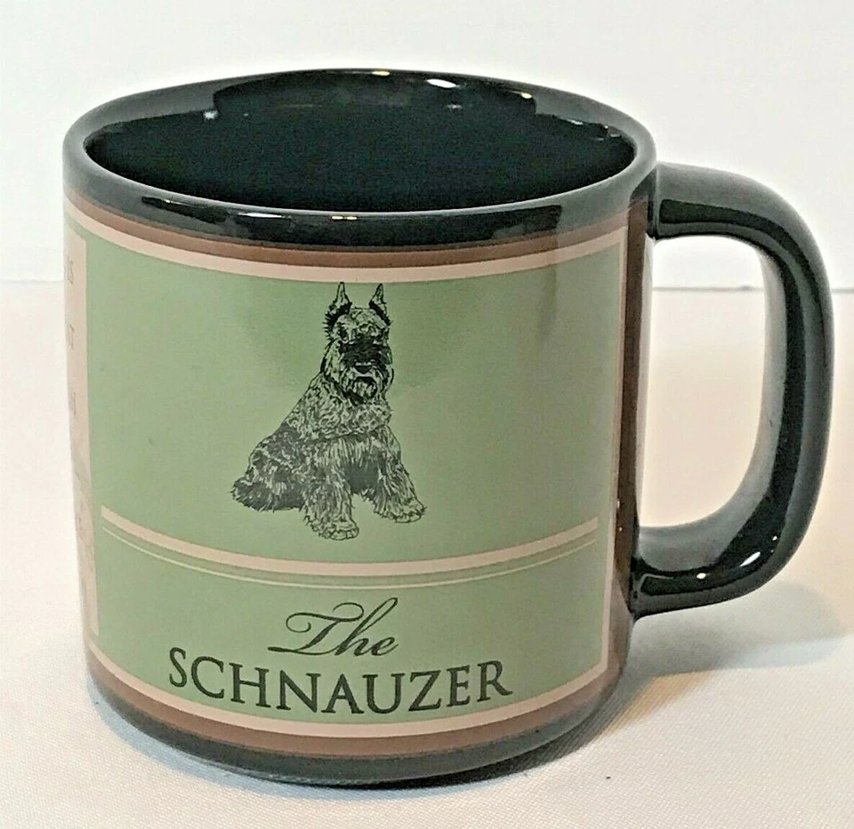 Taza de té café para perro The Schnauzer amante de los animales dueño de mascotas Russ Berrie & Co. Foto 1 de 4