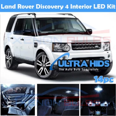 x18 DELUXE LAND ROVER DISCOVERY 4 LED INTERIOR KIT UPGRADE - 2nd Gen - 2009-2016 - Image 1 of 2