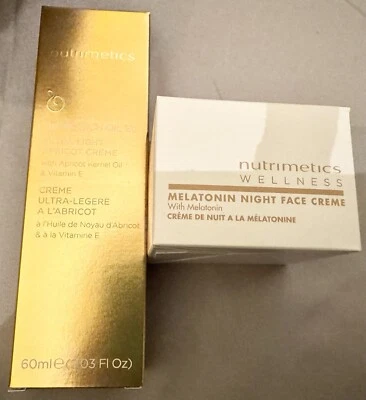 Crema de noche de bienestar 2 artículos Nutrimetics Nutri-Rich Extra Light EL OIL  Foto 1 de 4