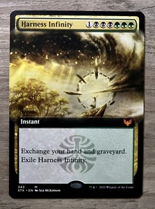 MTG Harness Infinity #343 Strixhaven BORDERLESS Mythic Rare x1 - Picture 1 of 2