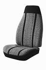 FIA TR42-62 Custom Seat Cover-2nd Row Split Seat 60/40 - Saddle Blanket Black