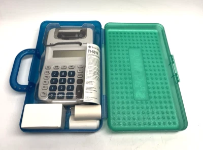 VINTAGE SEALED PACKAGE Texas Instruments Ti-5019 Digital Calculator - Image 1 of 4