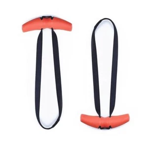 2pcs Gym Pull Up Handles Multifunctional Arc Grip Portable Strength Training - Picture 1 of 14
