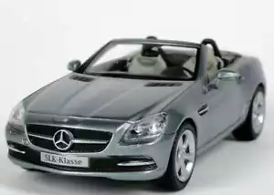 Mercedes SLK Clase R172 2011 Convertible Galenit Plata Schuco B66960511 1/43 - Imagen 1 de 4