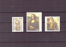 Série 3 timbres neufs** France 1999 Chefs d'oeuvre de l'Art 3224 à 3226