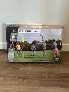 EastPoint Sports Easy Up Volleyball Set; Includes Ball, Pump, Stakes & Carry Bag - Picture 1 of 3