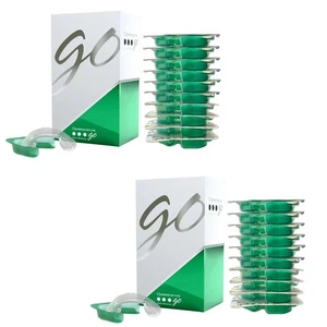Bandejas blanqueadoras de dientes Opalescence GO 15 % sabor como nuevo paquete de 10 4638 ultradentes 2 piezas - Imagen 1 de 13