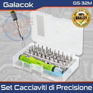 Mini Präzisions-Schraubendreher-Set 32 in 1 Magnet Reparaturset Brille PC - Bild 1 von 6