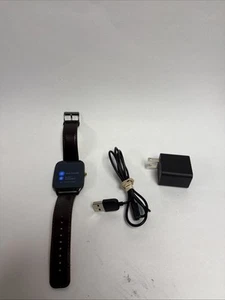 ASUS ZenWatch 2 WI502Q Smartwatch Watch-BLACK Excellent - Picture 1 of 10