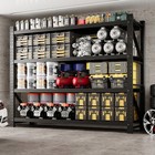 7000lb Heavy Duty Steel Shelves 79"W, Garage/Warehouse/Basement Storage Rack