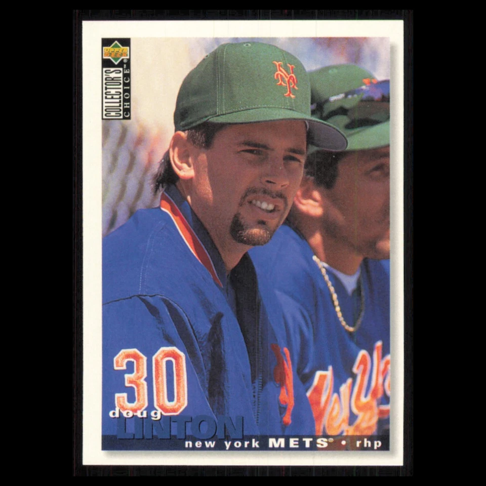 Doug Linton #323 1995 Upper Deck Collectors Choice New York Mets Baseball Card - Image 1 of 3