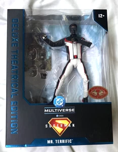 Superman DC Multiverse Deluxe Theatrical Edition Action Figure Mr. Terrific - Picture 1 of 4