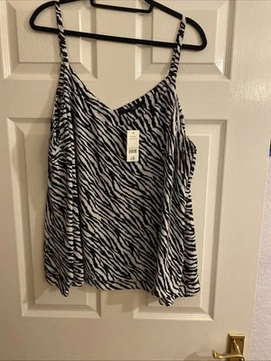 George Women's Cami Top Size 24 Animal Print New With Tags - Image 1 of 4