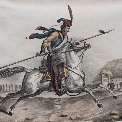 Karl Joseph Brodtmann Tartarisches Pferd Naturhistorische Bilder Lithografie - Bild 1 von 4