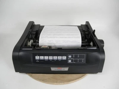 Oki Microline 420 D22200A Dot Matrix 9 Pin Printer USB/Parallel No Trays Tested - Image 1 of 4